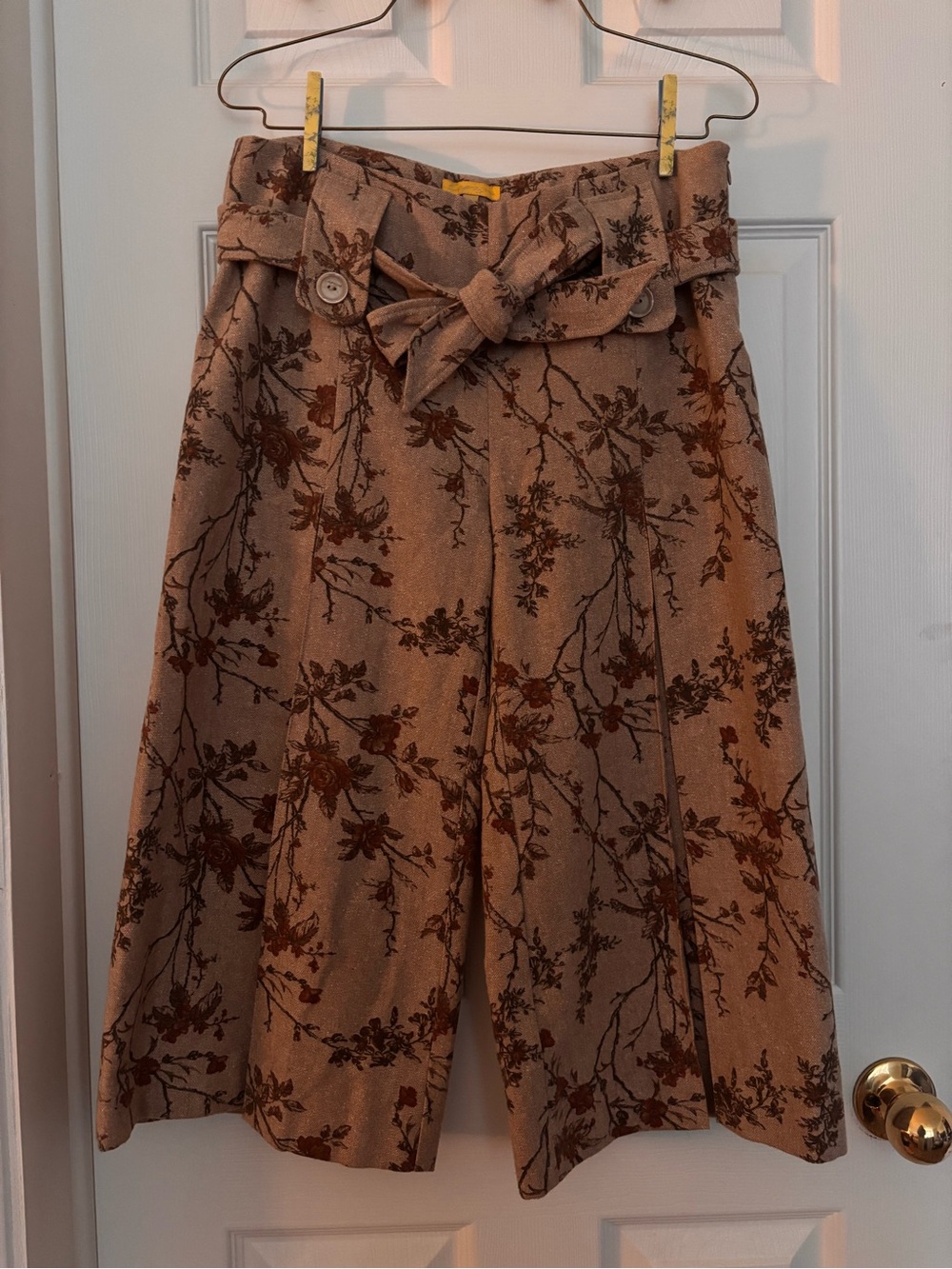 Wide Leg Midi Pants